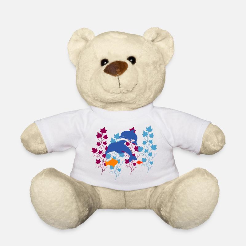 Dolphin dolphin - Teddy Bear - white