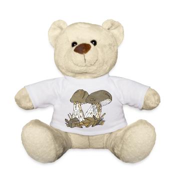 Fungi - Teddy Bear - white - Front