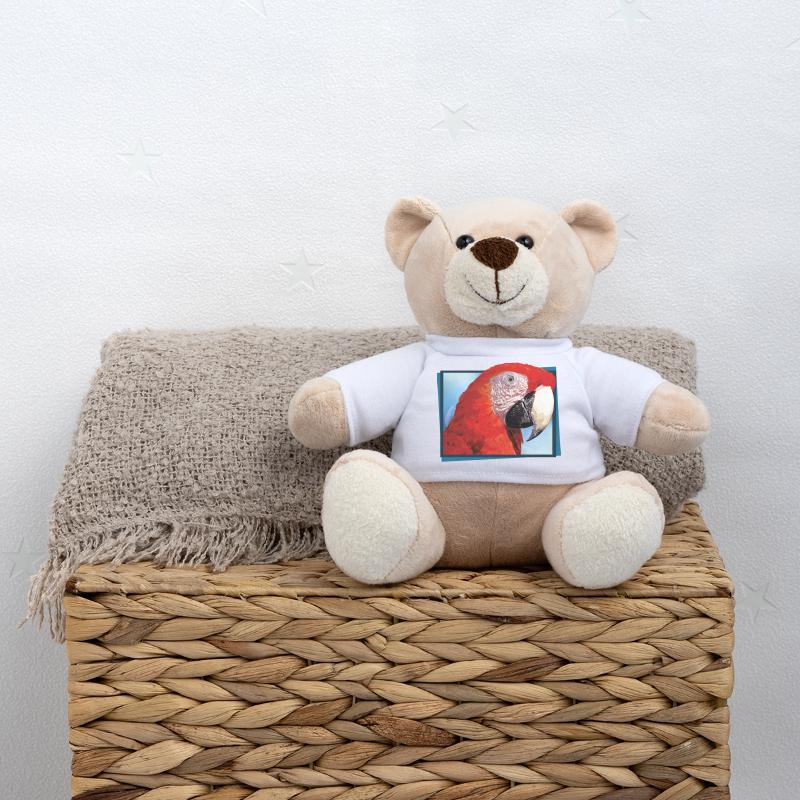 red macaw Teddy Bear