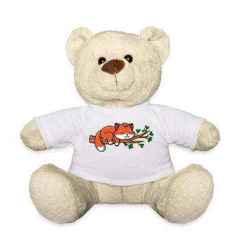 Renard / renard / renard / petit renard / idée cadeau - Nounours - blanc - Devant