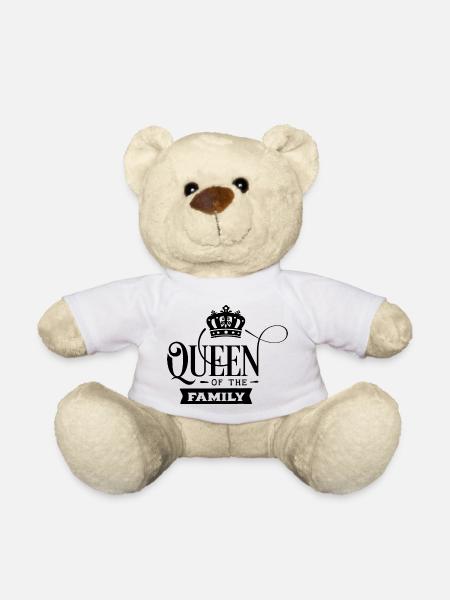 Queen - Teddy Bear - white