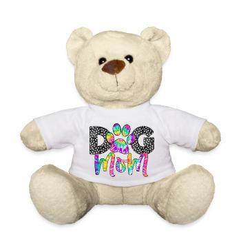 Maman de chien - Nounours - blanc - Devant