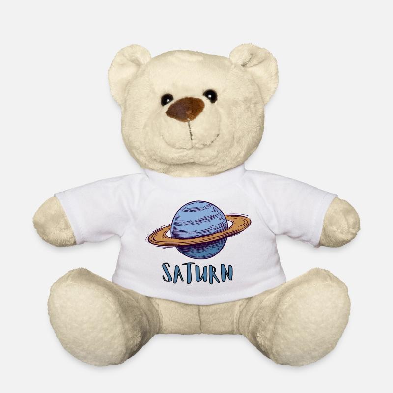Saturne - Nounours - blanc