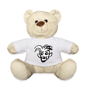 Men's Head Drawing Hans Erwin SW - Teddy Bear - white - Front
