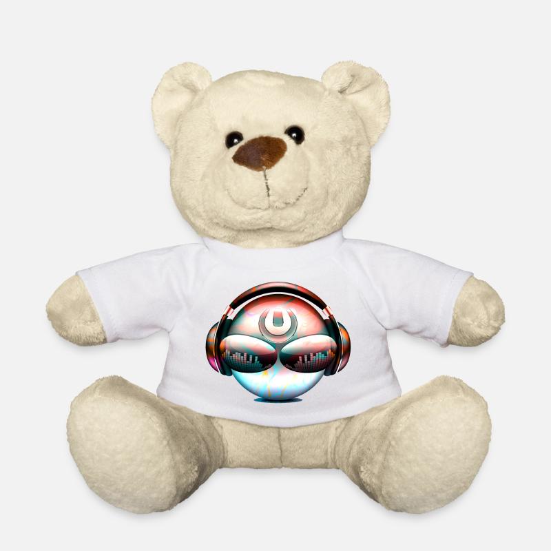Disc jockey Music - Teddy Bear - white
