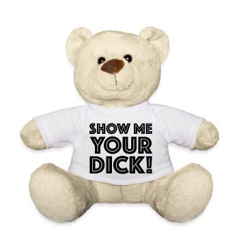 Show me your Dick, Sex Dating Sonne Sommer - Teddy - Weiß - Vorne