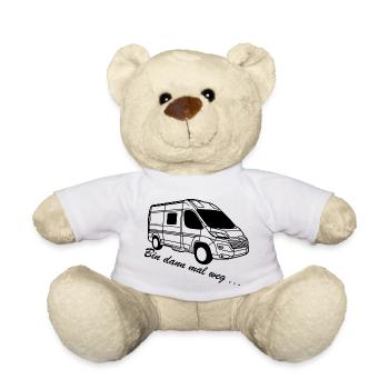 Kastenwagen Van 540 - Bin dann mal weg - Teddy - Weiß - Vorne