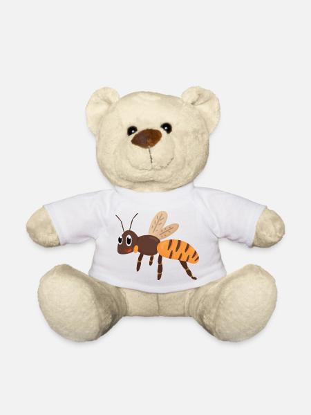 Biene Hummel - Teddy - Weiß