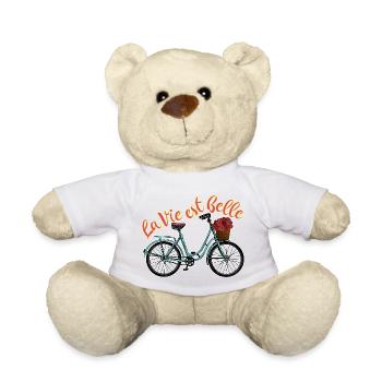 La Vie Est Belle - La vie est belle Français - Nounours - blanc - Devant