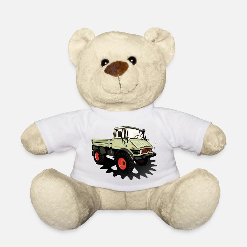 Unimog - Oldtimer - Offroad - Universal Motorgerät - Teddy - Weiß