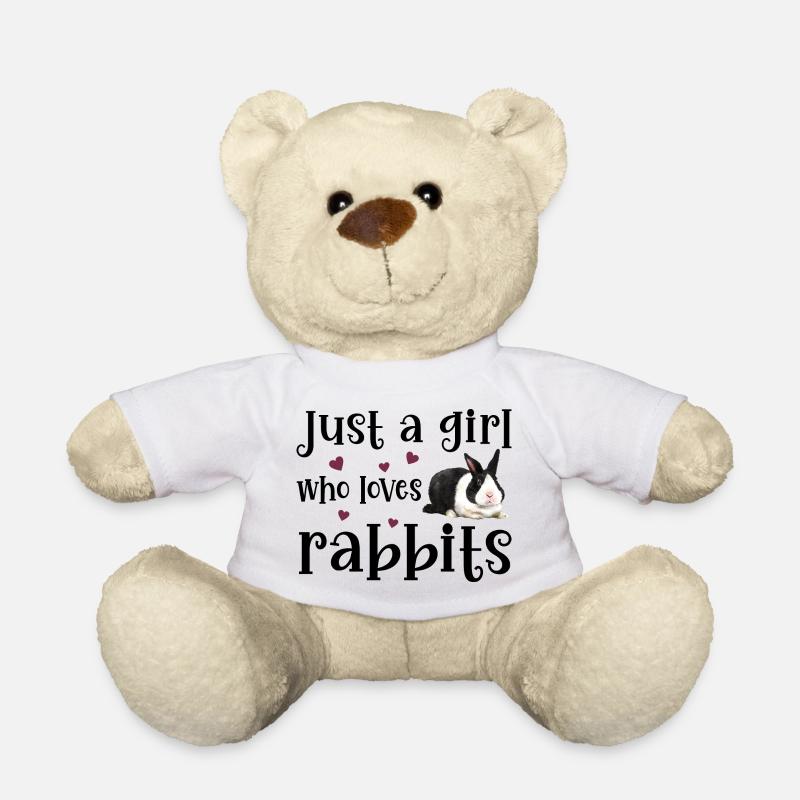 Hase Kaninchen - Teddy - Weiß