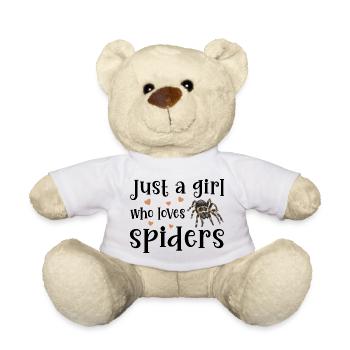 Spinne Vogelspinne - Teddy - Weiß - Vorne