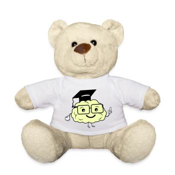 smart brain 02 - Teddy - Weiß - Vorne