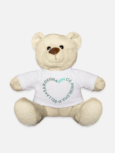 Sardegna nel Cuore - Teddy - Weiß