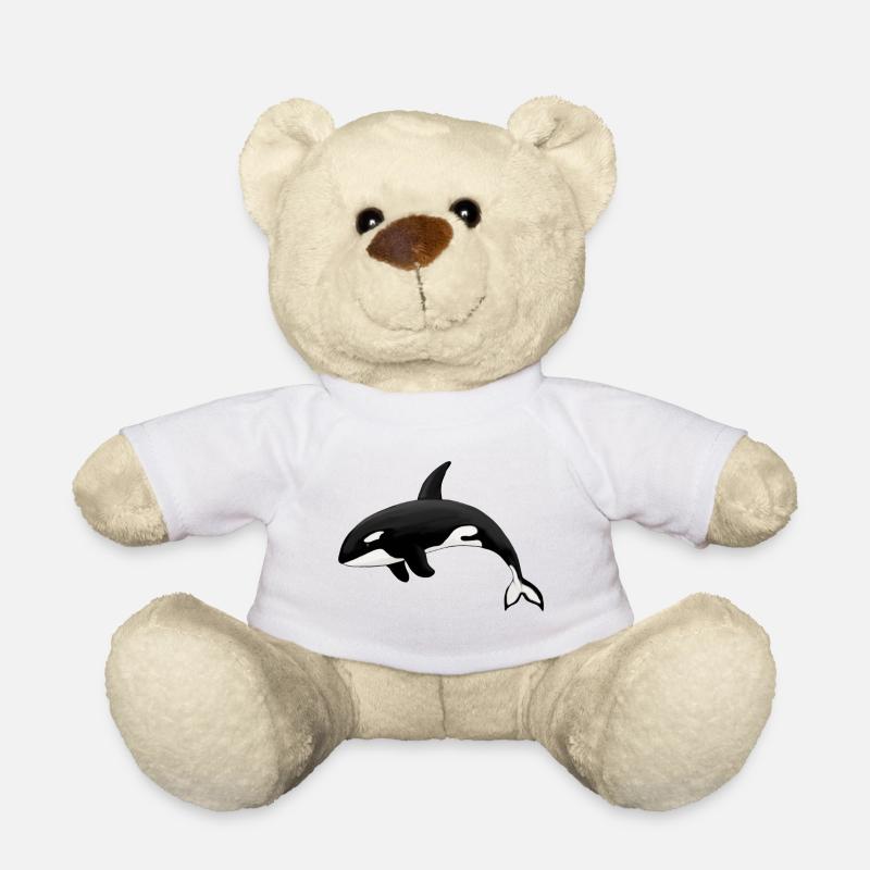 Orque Épaulard Orka - Nounours - blanc