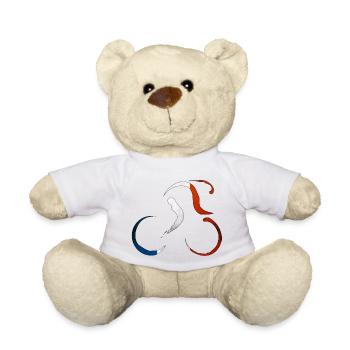 Vélo vélo adrénaline vélo vélo - Nounours - blanc - Devant