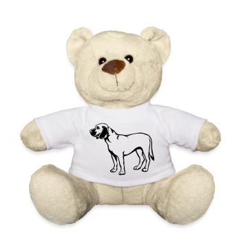 Hannoverscher Schweisshund - Teddy - Weiß - Vorne