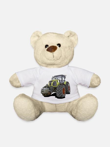 Traktor Gigant - Teddy - Weiß