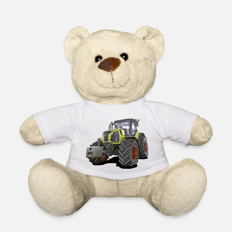 Traktor Gigant - Teddy - Weiß