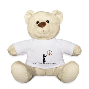 Looking for Peace - Teddy - Weiß - Vorne