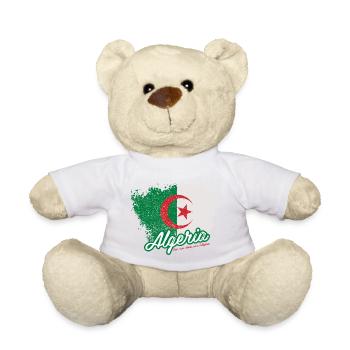 One, two, three, viva l'Algérie - Nounours - blanc - Devant
