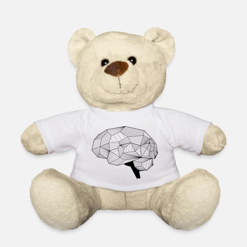 Cerveau - Nounours - blanc