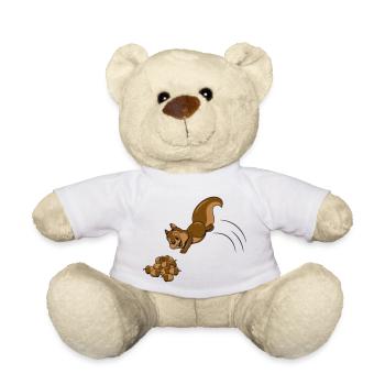 Noix d’écureuil - Nounours - blanc - Devant