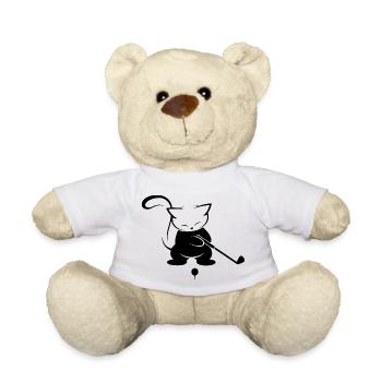 sport de golf - Nounours - blanc - Devant