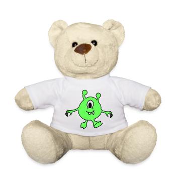 Monster Alien - Teddy - Weiß - Vorne