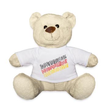 Deutschland - Teddy - Weiß - Vorne
