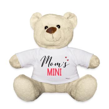 Mom's little - Teddy Bear - white - Front