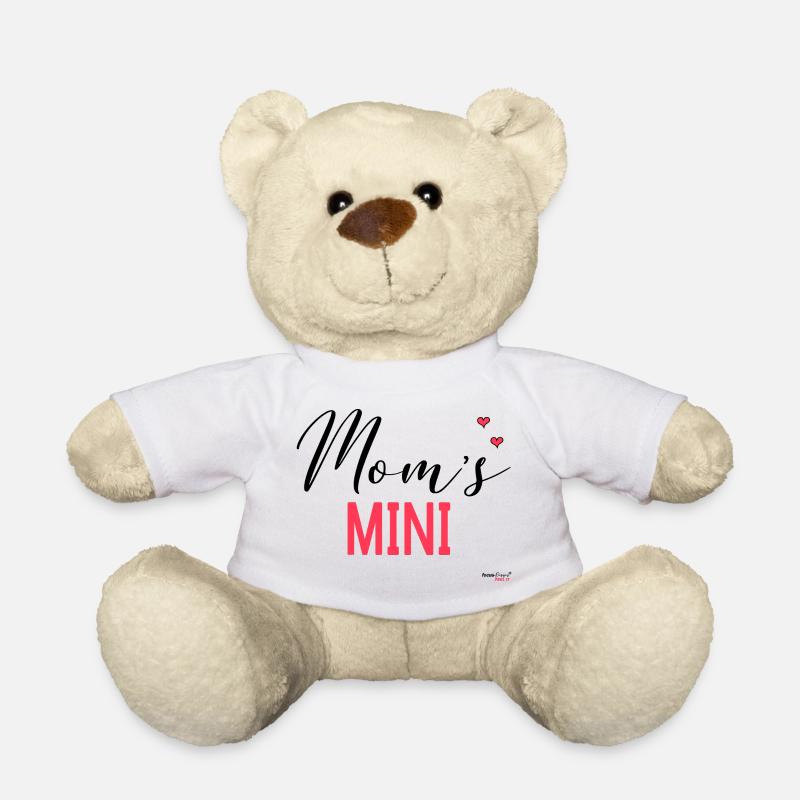 Mom's little - Teddy Bear - white