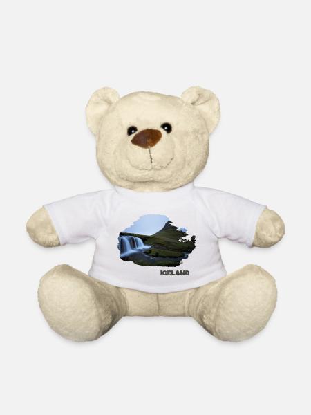 Kirkjufell Island - Teddy - Weiß