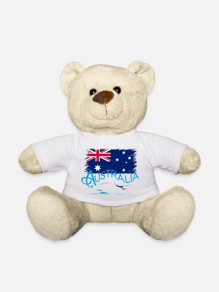 Australien - Teddy - Weiß