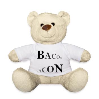 Bacon doppelt - Teddy - Weiß - Vorne