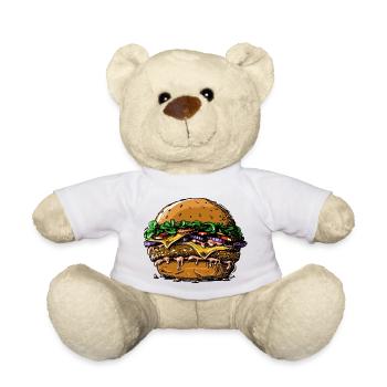 Burger - Teddy - Weiß - Vorne