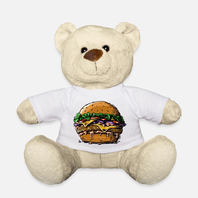 Burger - Teddy - Weiß