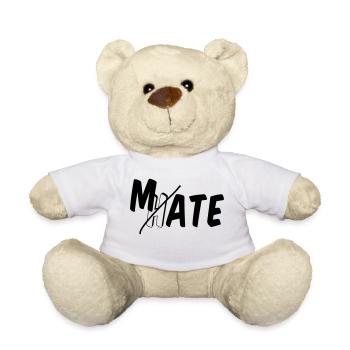 I mate you - Teddy - Weiß - Vorne