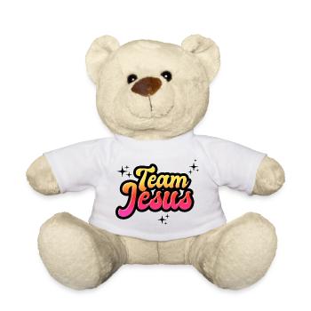 Team Jesus - Teddy - Weiß - Vorne