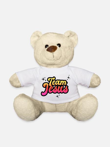 Team Jesus - Teddy - Weiß