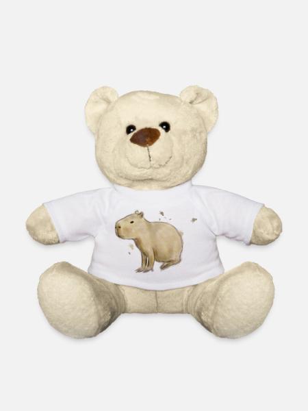 Capybara - Teddy - Weiß
