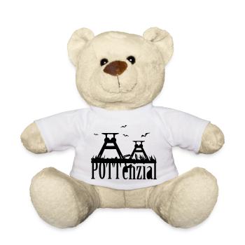 Echt Pottenzial - Teddy - Weiß - Vorne