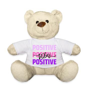 Ondes positives - Nounours - blanc - Devant