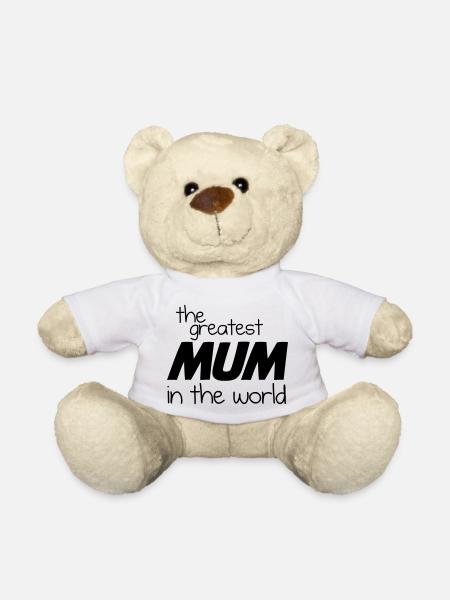 Die größte Mutter der Welt - Schwarz - Teddy - Weiß