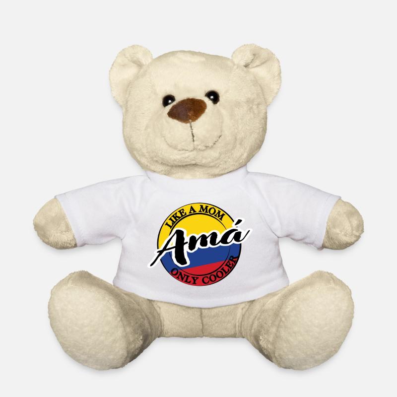 Ama kolumbianische Mutter - Teddy - Weiß