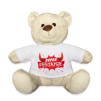 Super Festayre ! - Nounours - blanc - Devant