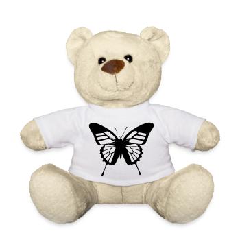 Schmetterling Natur Schmetterlinge Vektor 6 - Teddy - Weiß - Vorne