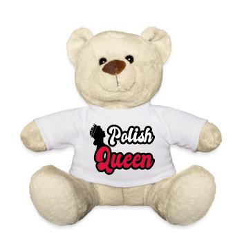Reine polonaise Pologne - Nounours - blanc - Devant
