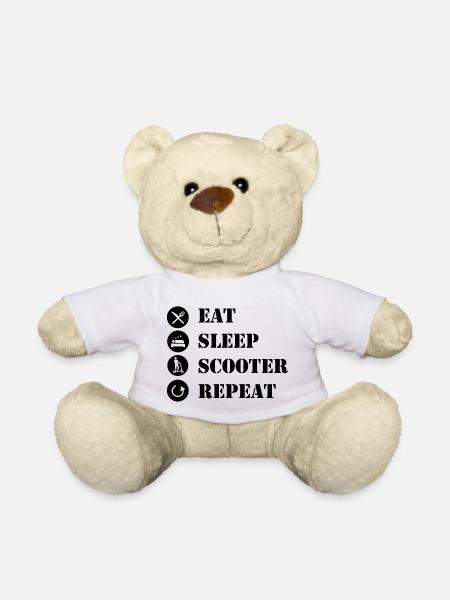 E-Scooter E-Roller Scooter - Teddy - Weiß