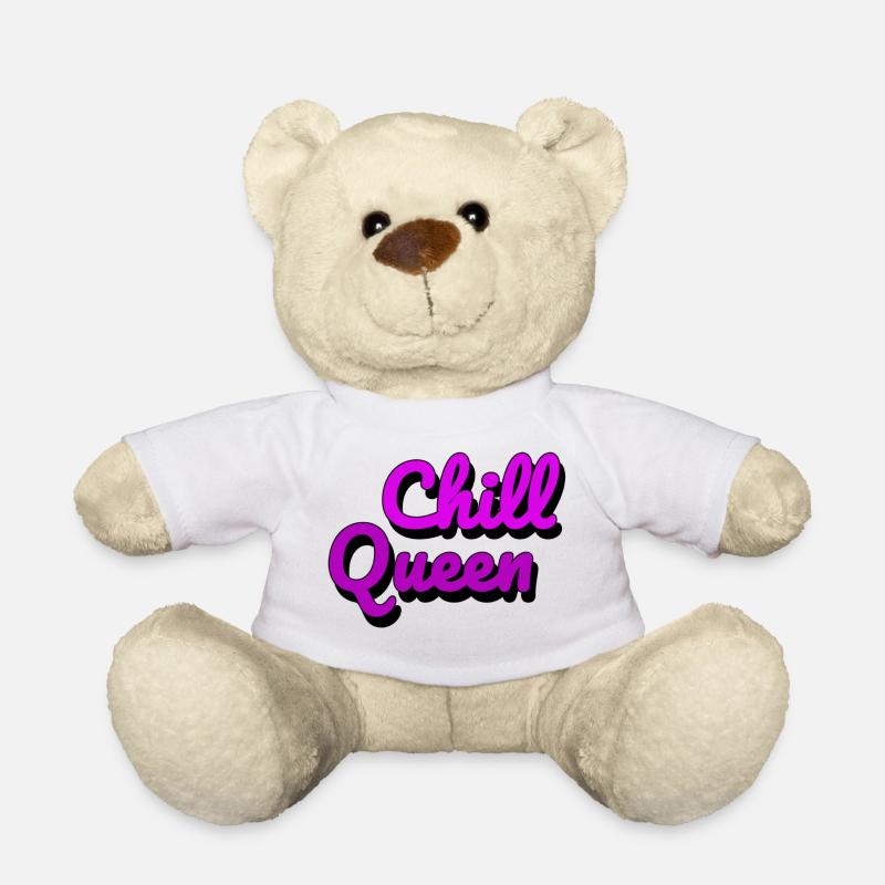 Chill Queen - Teddy - Weiß